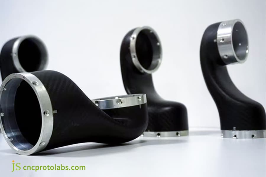 4개의 탄소 섬유 로봇 조인트 하우징