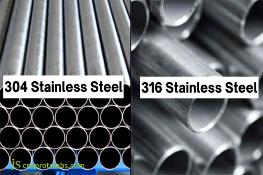 304 vs 316 stainless steel