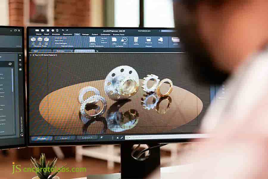 3D modeling of parts for industrial prototyping