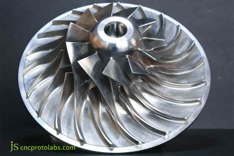 5-axis machining titanium alloy