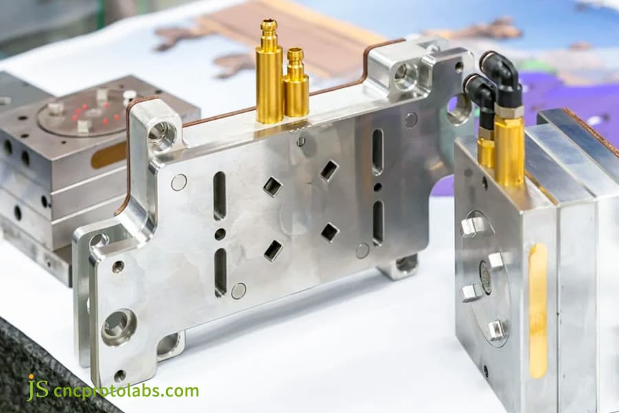 Eine Aluminiumform zum Spritzgießen