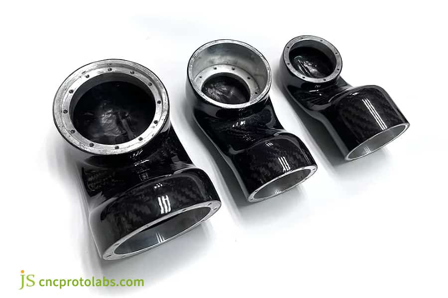 CF-PA66 parts made by injection molding