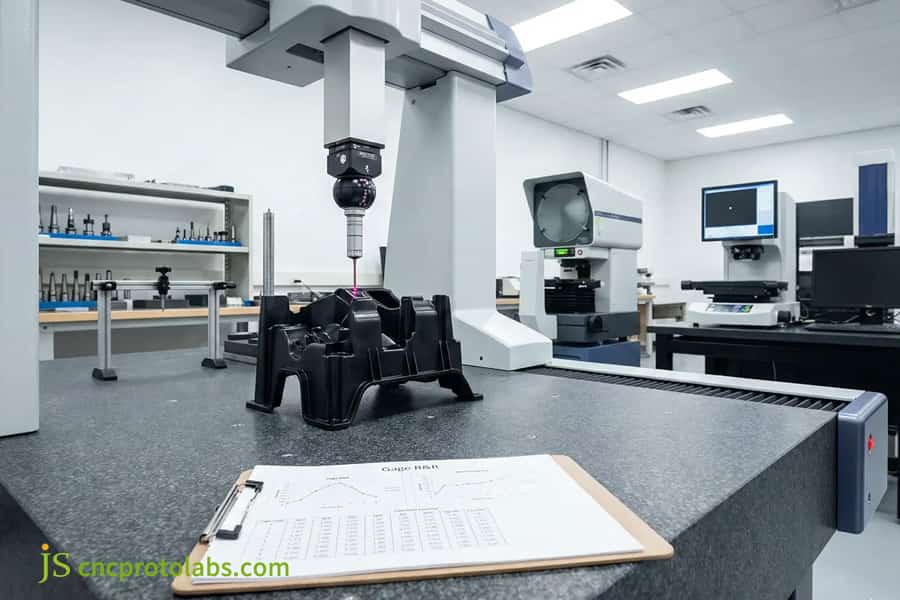 Climate-controlled CMM inspection