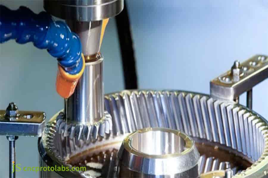Cnc gear machining​ tool in action