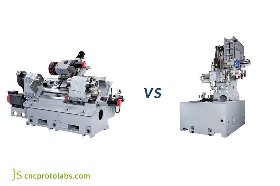CNC-Drehmaschine vs. CNC-Fräsmaschine – direkter Vergleich.