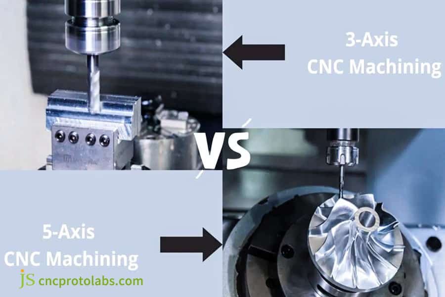 cnc machining 5 axis vs 3 axis