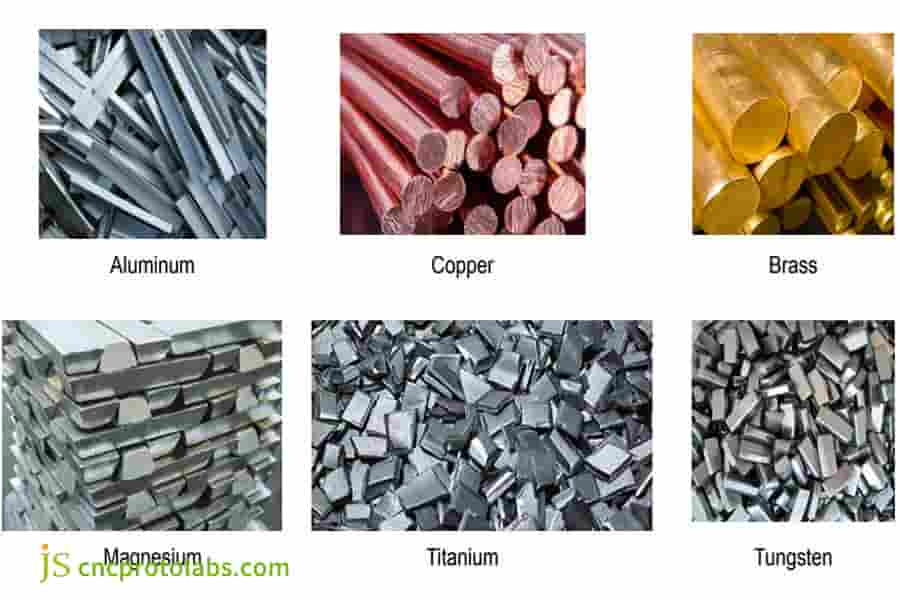 cnc precision turned parts material