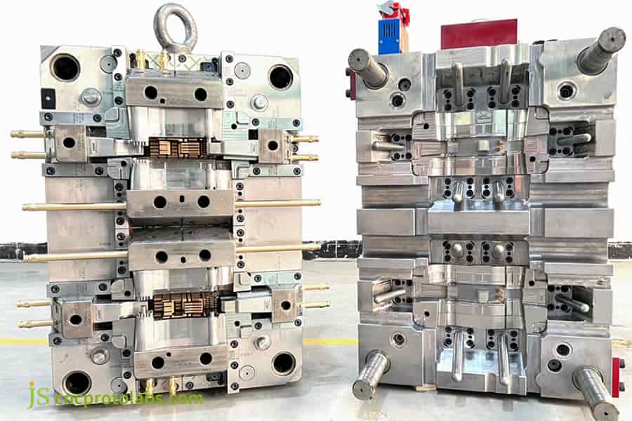 Runner system design​ compares cold hot molds