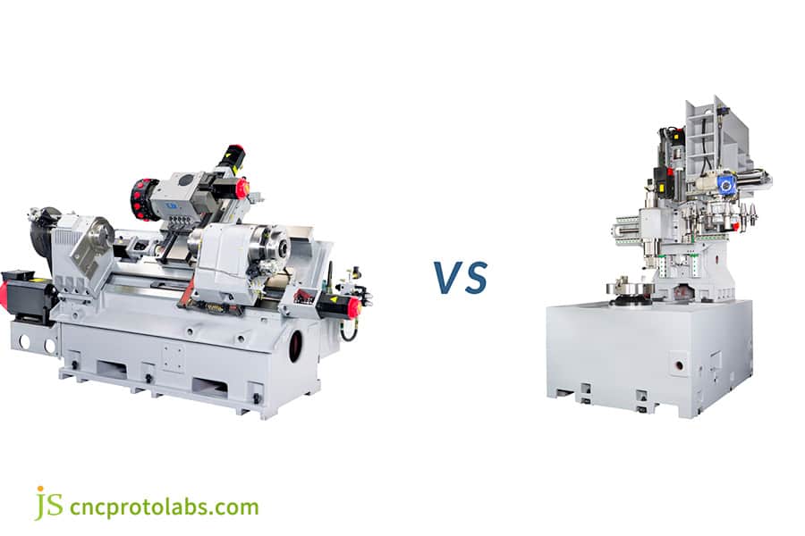 Comparing cnc turning centre machine.