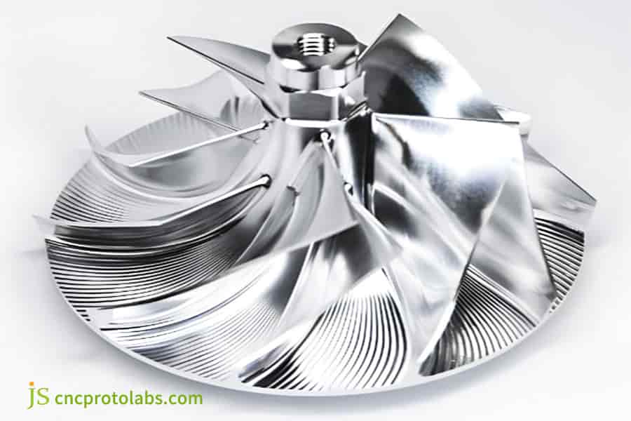 complex parts 5-axis machining