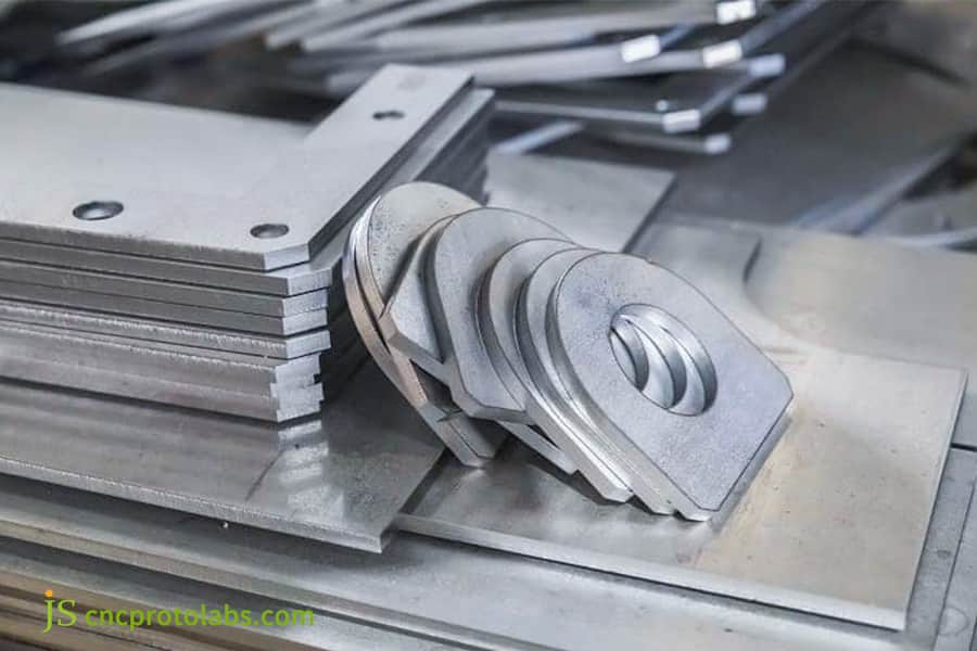 Custom laser cutting parts with holes