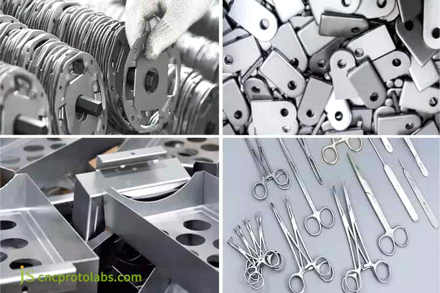 Custom metal stamping high volume batch