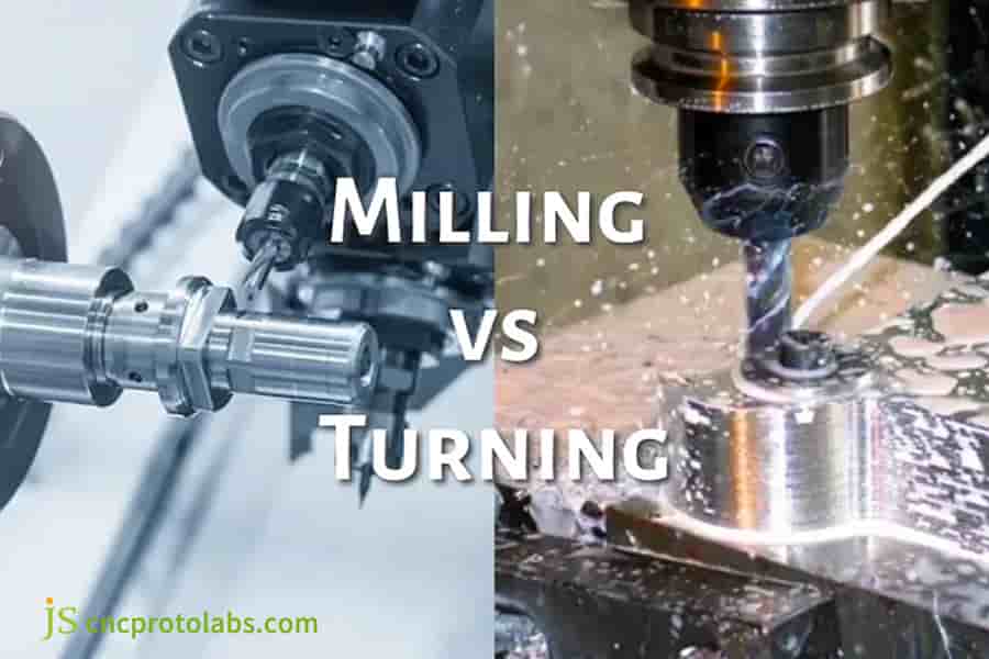 CNCフライス加工と旋削加工の違い