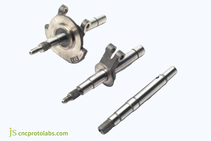 Высокоточные детали из нержавеющей стали, выточенные на станке с ЧПУ.