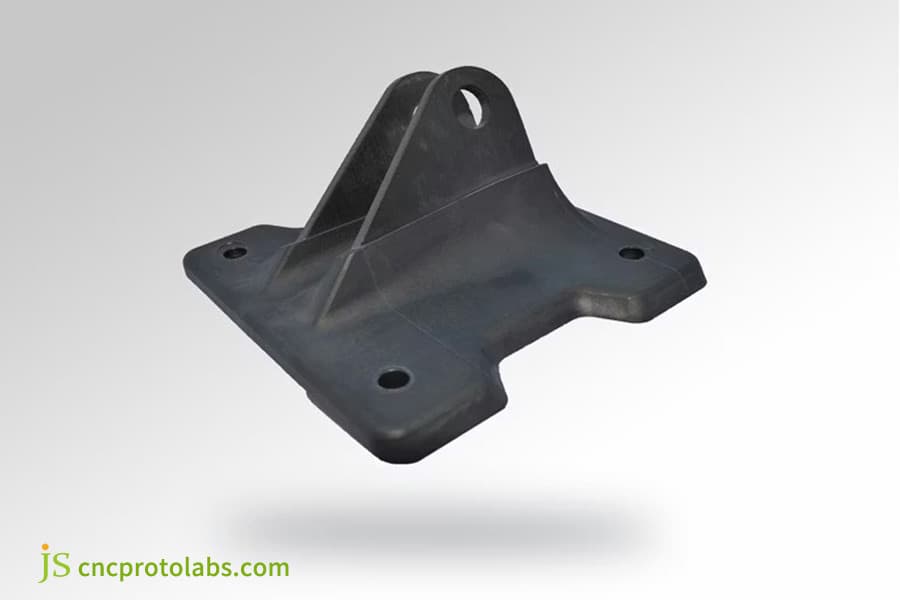 Eine Fallstudie zur Flugzeugtreibstoffhalterung aus schwarzem PEEK