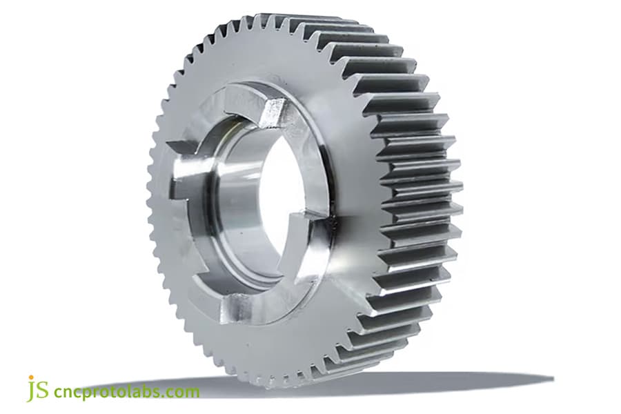 Finished spur gear manufacturing component