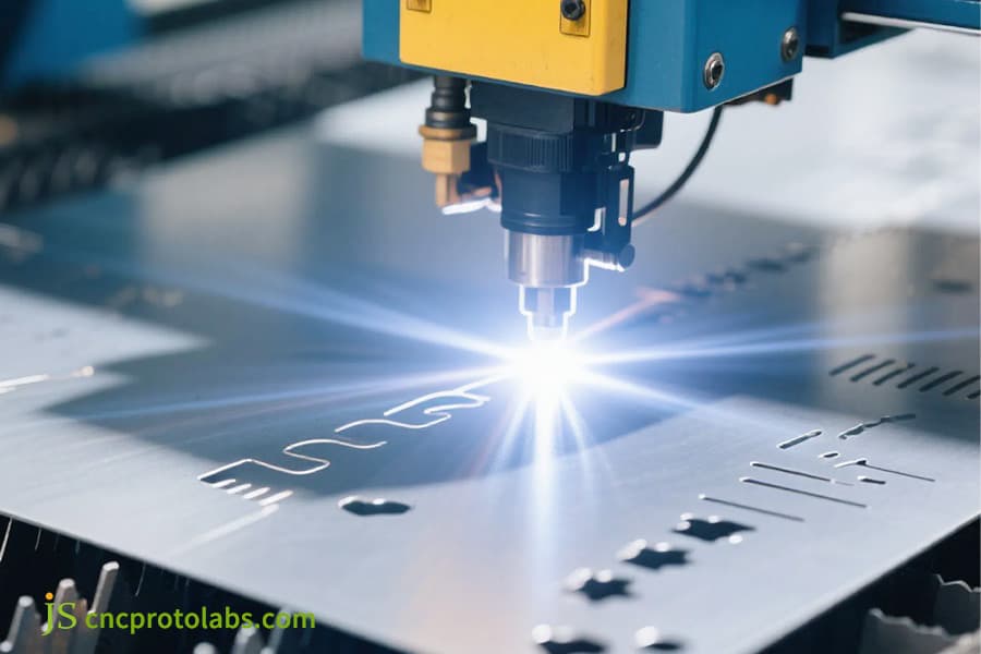 High speed laser cutting service metal