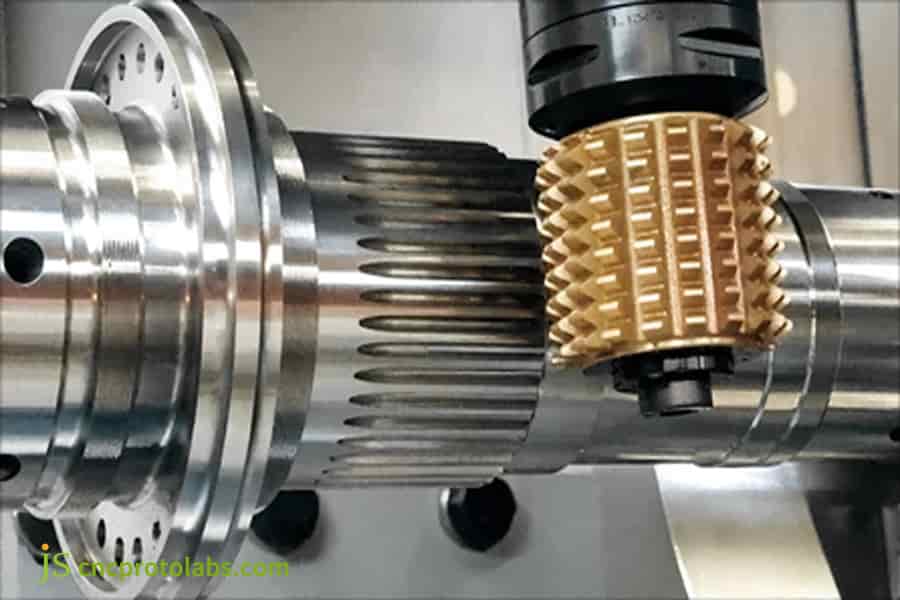 大量生産ギアホブ加工