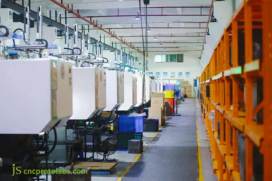 Produktionsstätte für Spritzguss in China