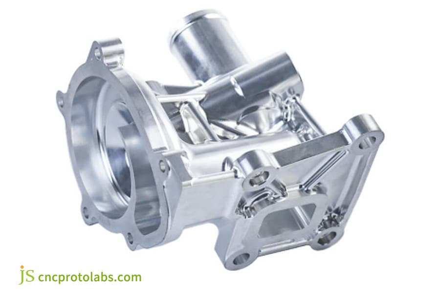 A complex part from cnc machining in china.