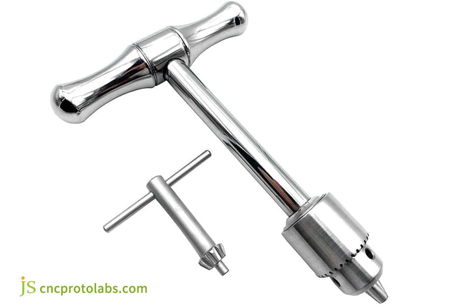 A T-handle drill chuck for CNC machining uk. 