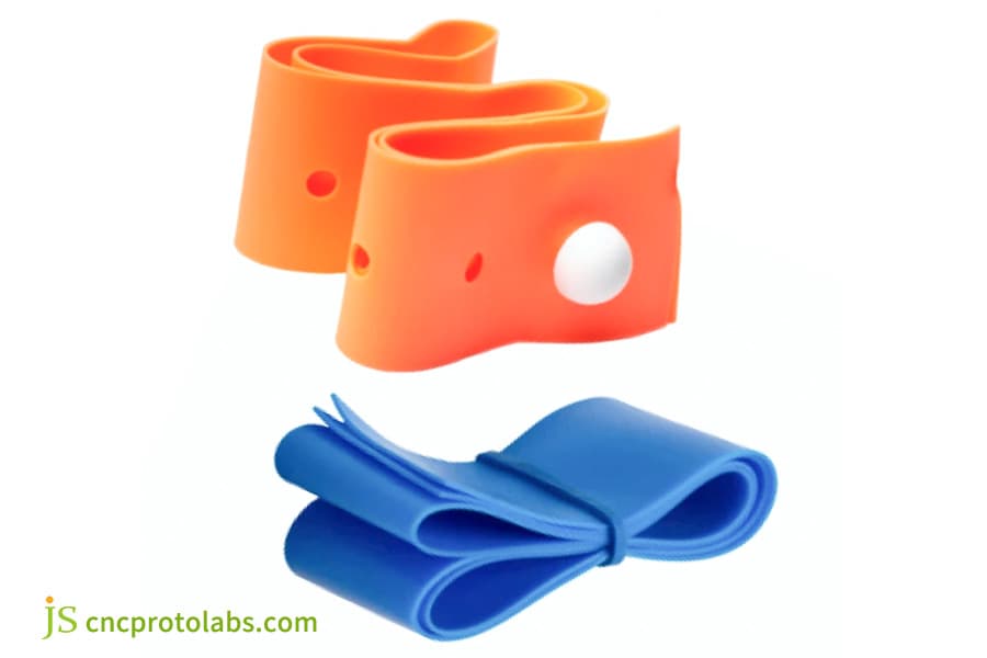 Injection mold parts for medical applications