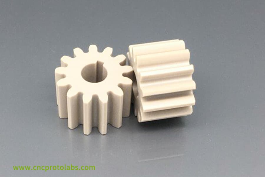 Medical PEEK micro gears, burr-free case study