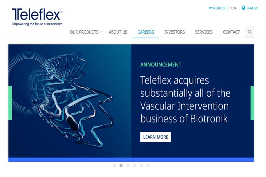 Teleflex OEM in injection molding medical plastics