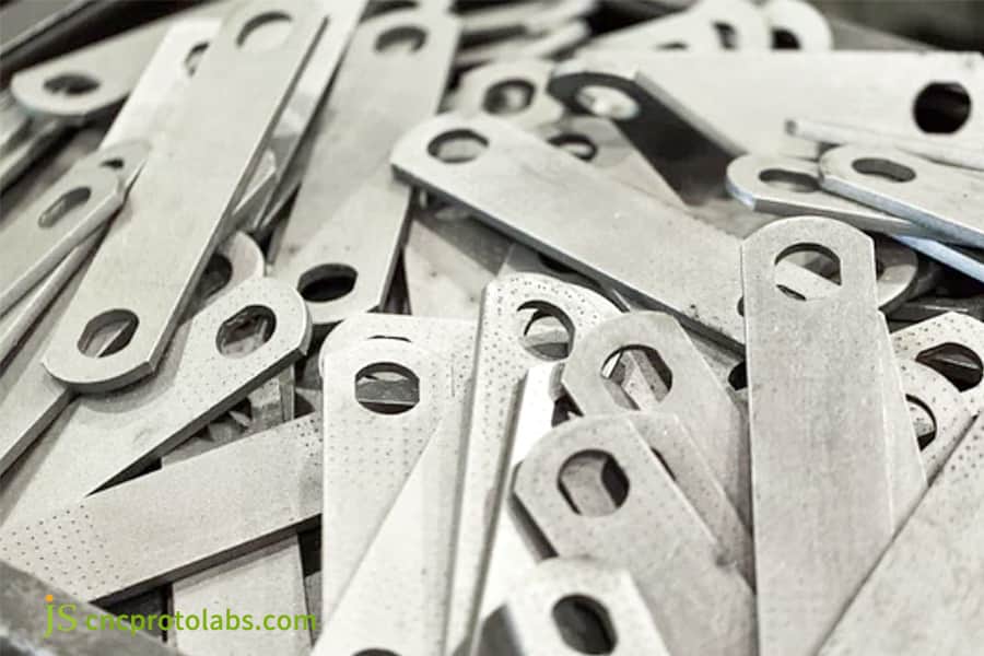 Hole diameter stamped metal parts batch