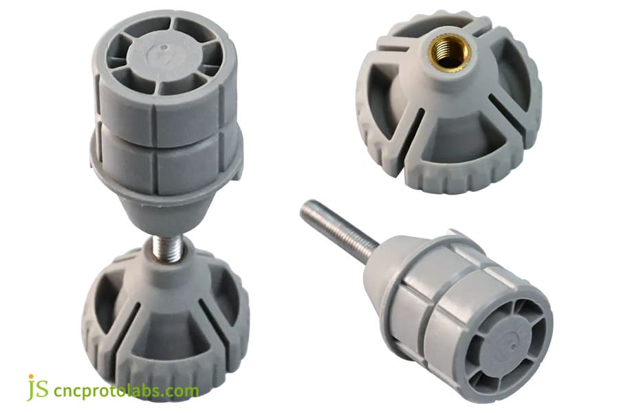 Plastic wall thickness affects insert molding