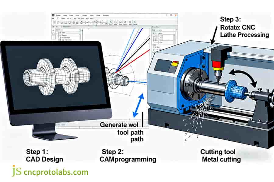 精密数控车削服务工作流程