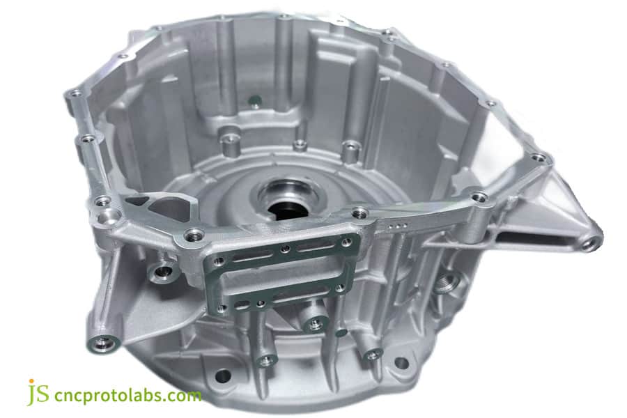 Precision CNC turning EV motor housing