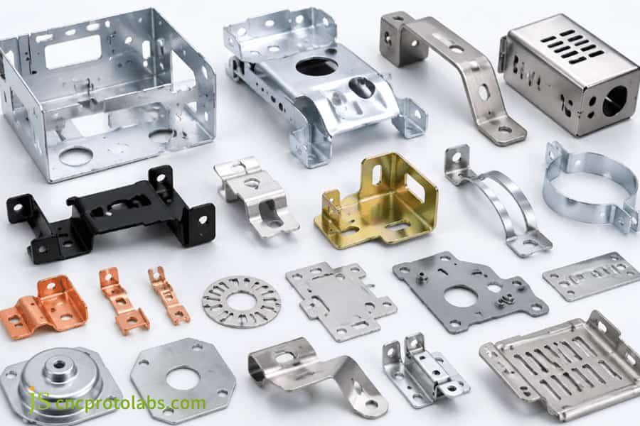 Precision metal stamping parts collection