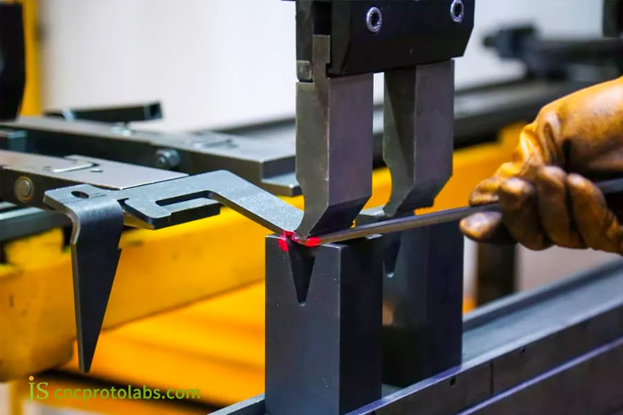 Press brake bending metal part cost factor