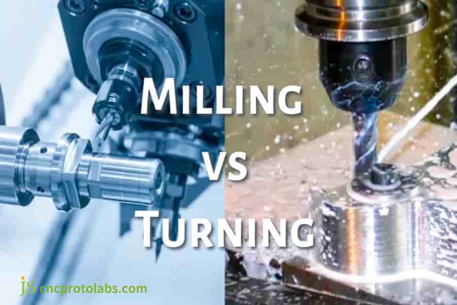 CNCフライス加工とCNC旋削加工の比較