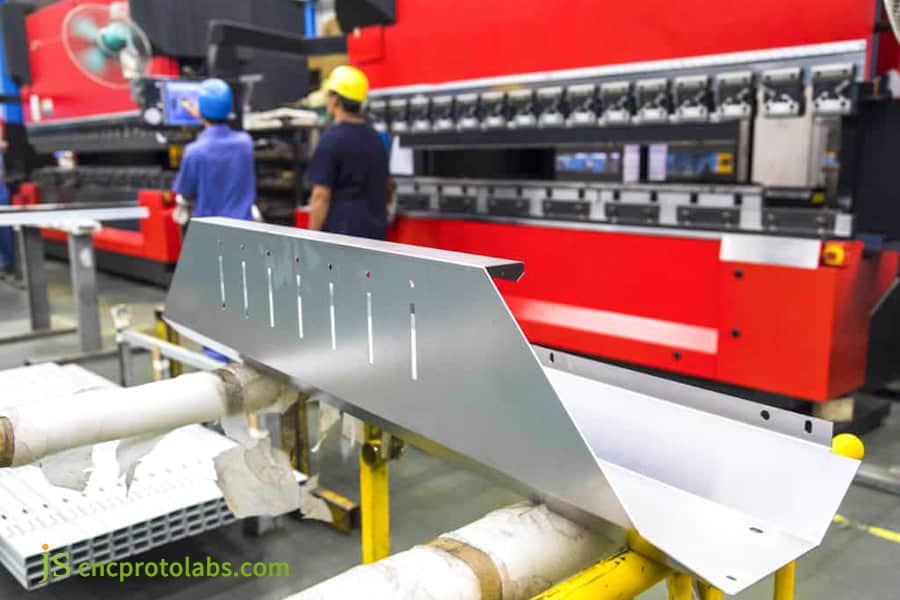 Prototype sheet metal bending tolerance check