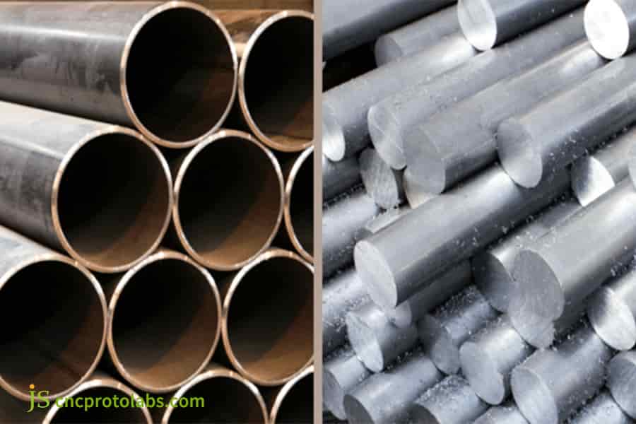 materials like aluminum rods for aluminum gears