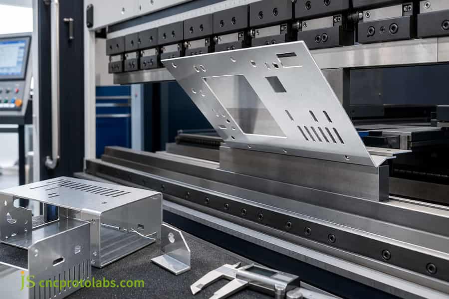 Sheet Metal Bend Radius press brake process