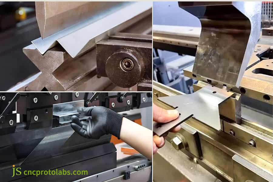 Bending prototype sheet metal parts