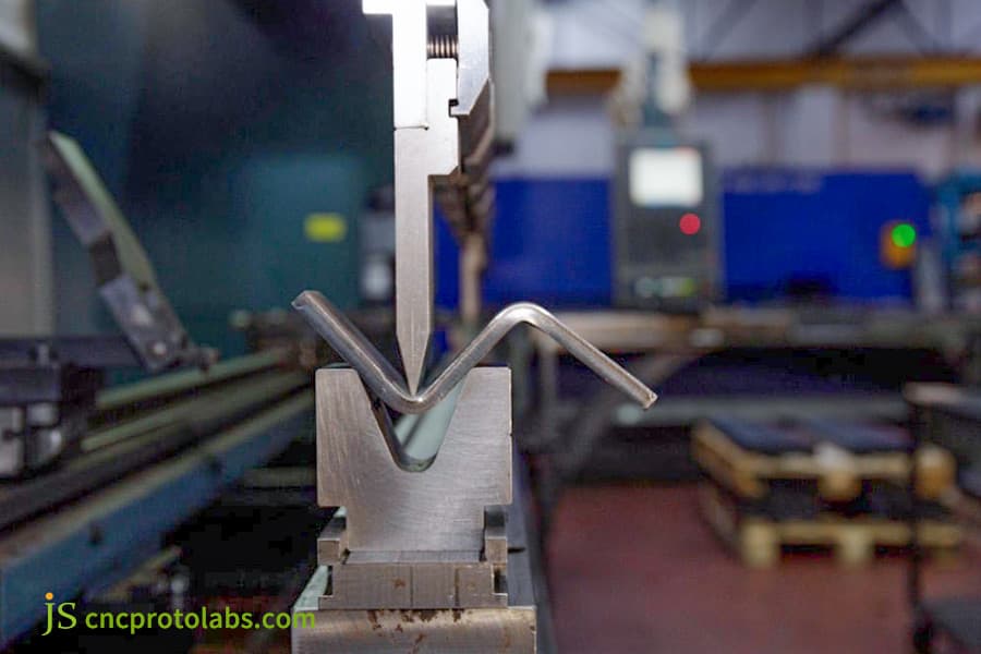 Sheet Metal Springback in thin sheet metal