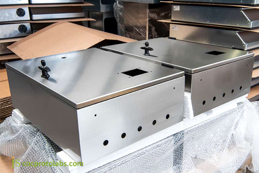 Sheet Metal Enclosure Gasket Design flanges