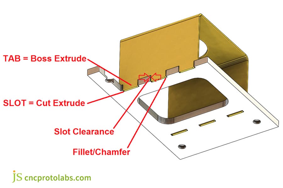 Tab and Slot Joint Design​ 3D model