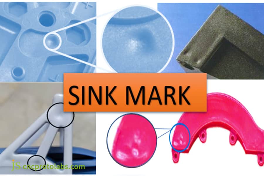 Eliminate sink marks in ABS injection molding
