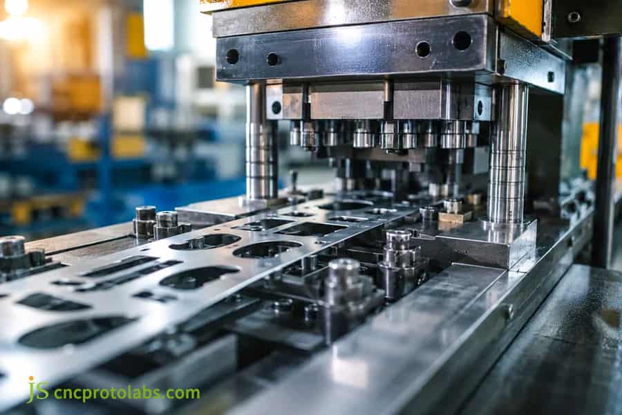 Low-Volume Metal Stamping Service punching