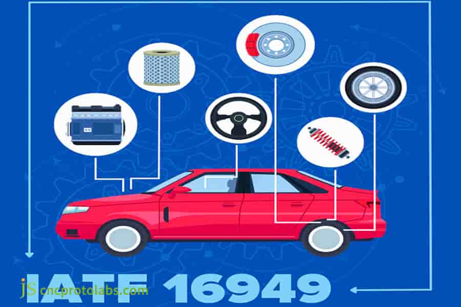 IATF 16949準拠の自動車用CNCフライス加工部品