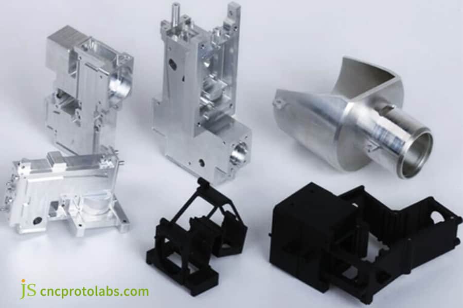 thin-walled aluminum 5-axis CNC components