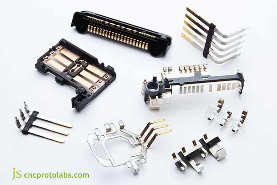 Assorted components made insert plastic molding