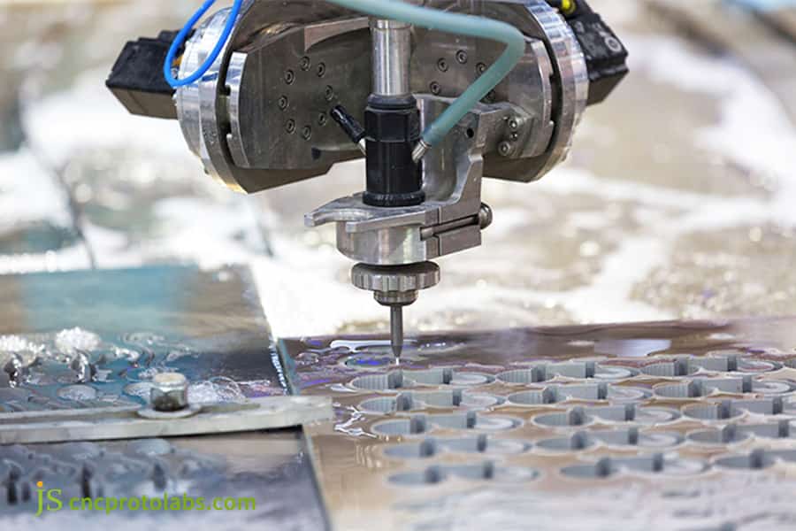 Waterjet and laser cutting metal precision