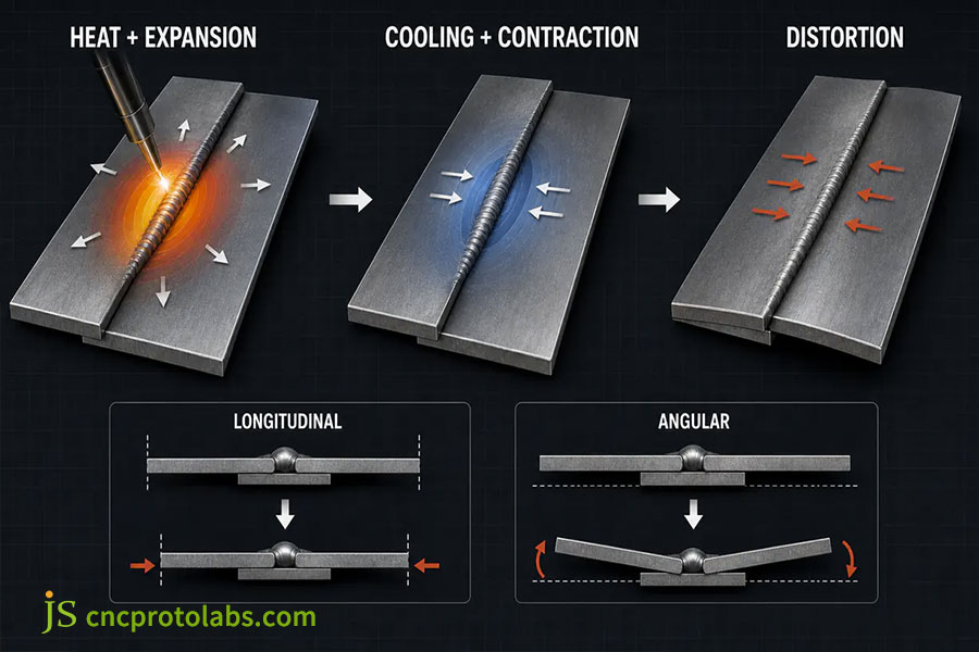 Contrôle de la distorsion des soudures dans la fabrication métallique